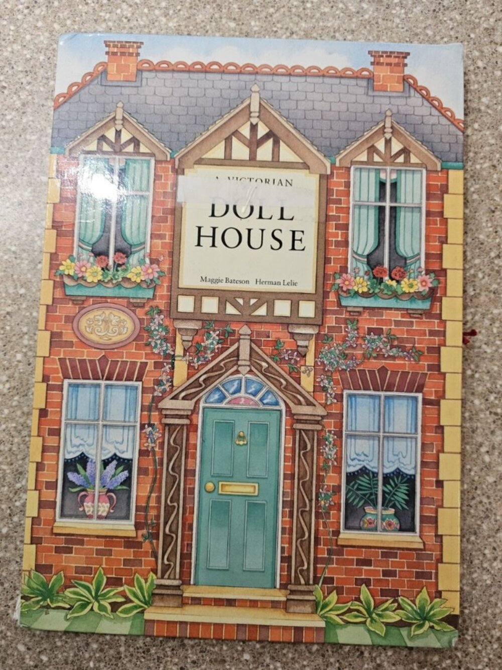 Vintage 1991 Victorian Doll House 3D Pop Up Carousel Book Miniature Decor - Picture 2 of 9